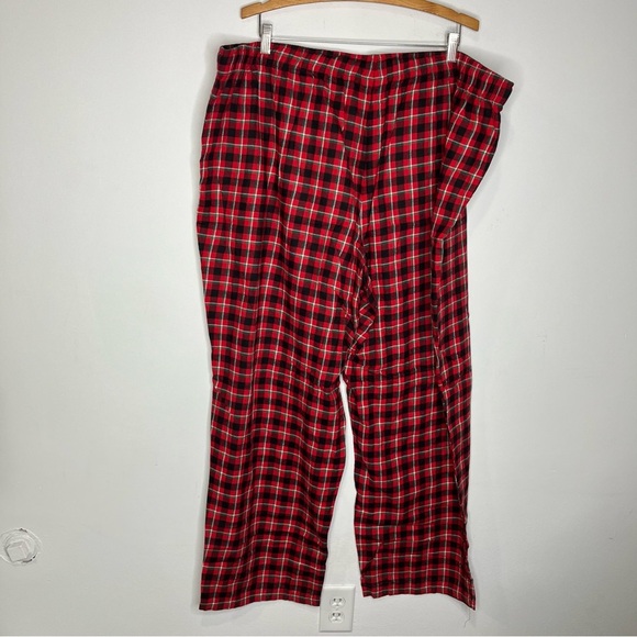 Lands end Christmas Plaid flannel pajama pants men’s size 3XL tall holiday‎ - Picture 4 of 5